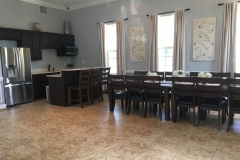 kitchen and dinning area