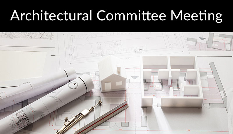 Architectural Committee Meeting