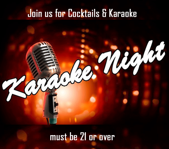 Karaoke and cocktails